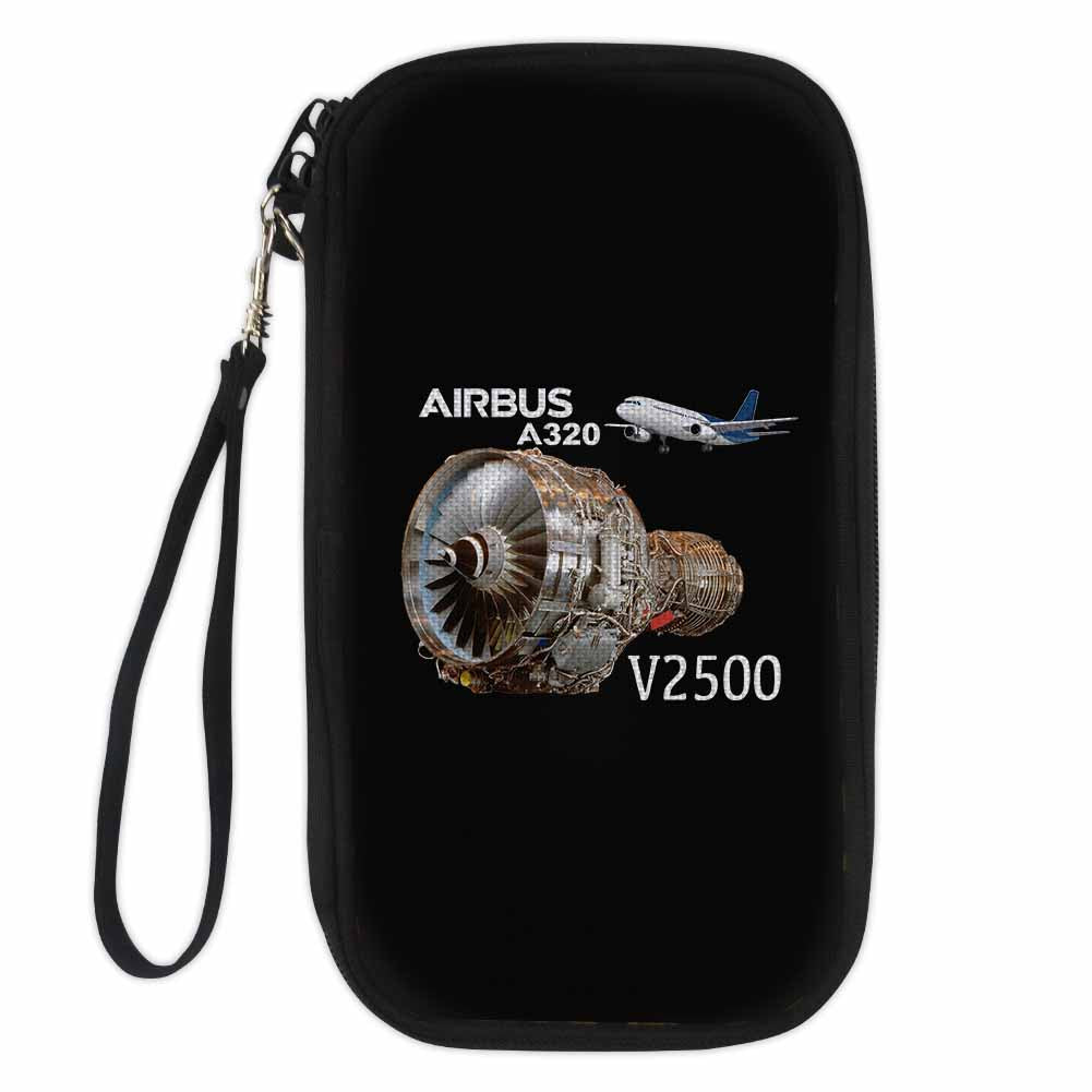 Airbus A320 & V2500 Engine Designed Travel Cases & Wallets