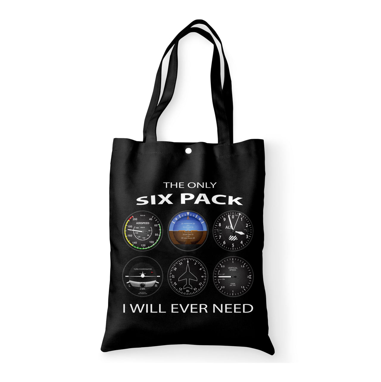 The Only Six Pack I Will Ever Need Designed Tote Bags