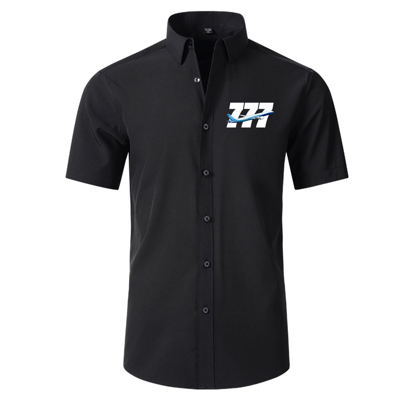 Super Boeing 777 Designed Short Sleeve Shirts