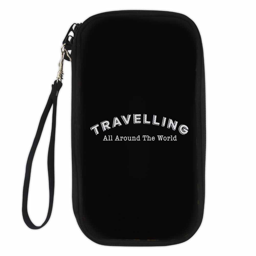 Travelling All Around The World Designed Travel Cases & Wallets