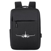Thumbnail for Embraer E-190 Silhouette Plane Designed Super Travel Bags