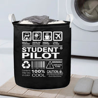 Thumbnail for Student Pilot Label Designed Laundry Baskets