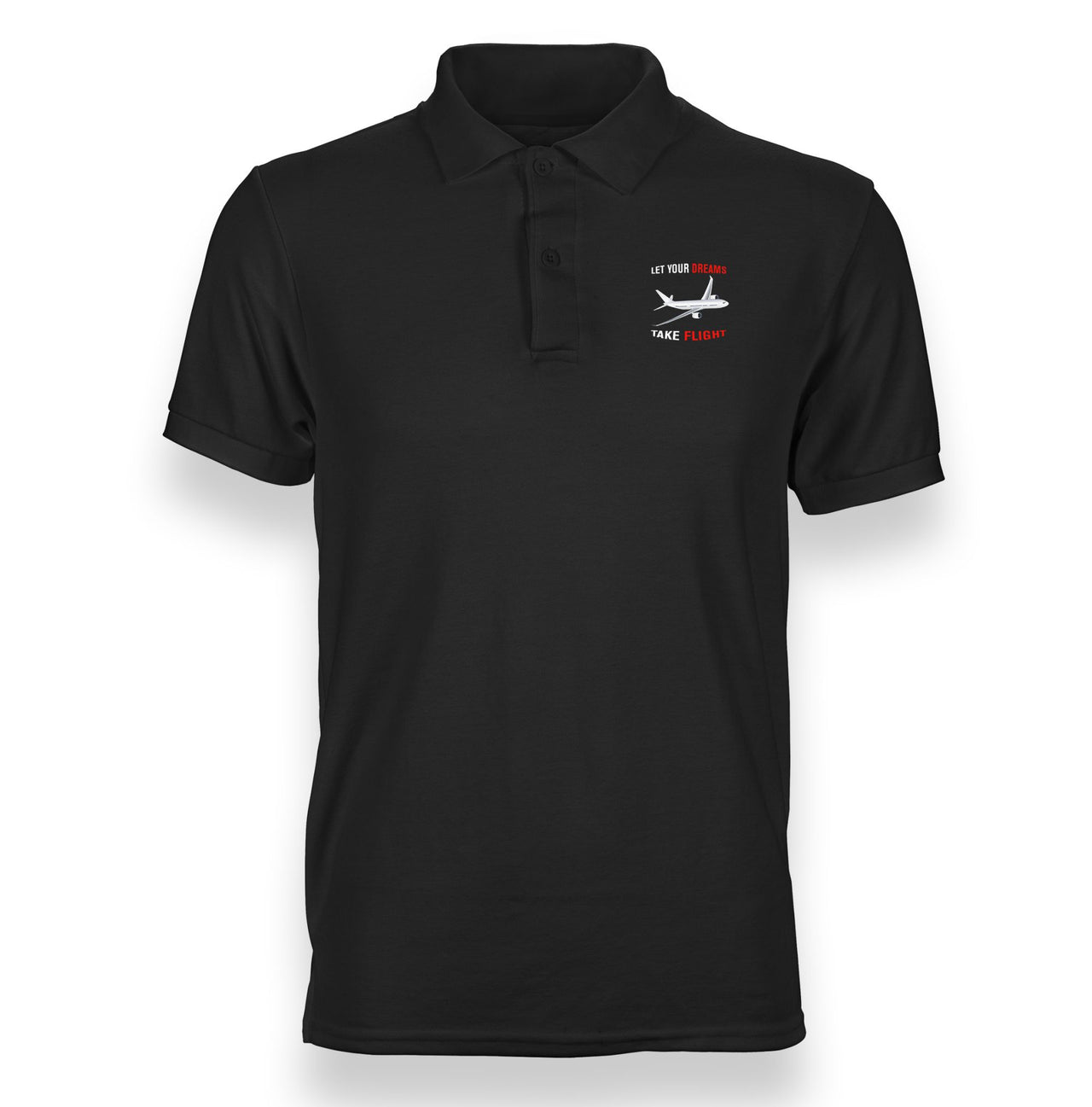 Let Your Dreams Take Flight Designed "WOMEN" Polo T-Shirts