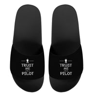 Thumbnail for Trust Me I'm a Pilot Designed Sport Slippers
