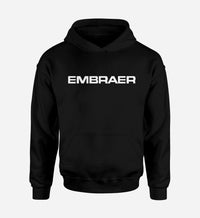 Thumbnail for Embraer & Text Designed Hoodies