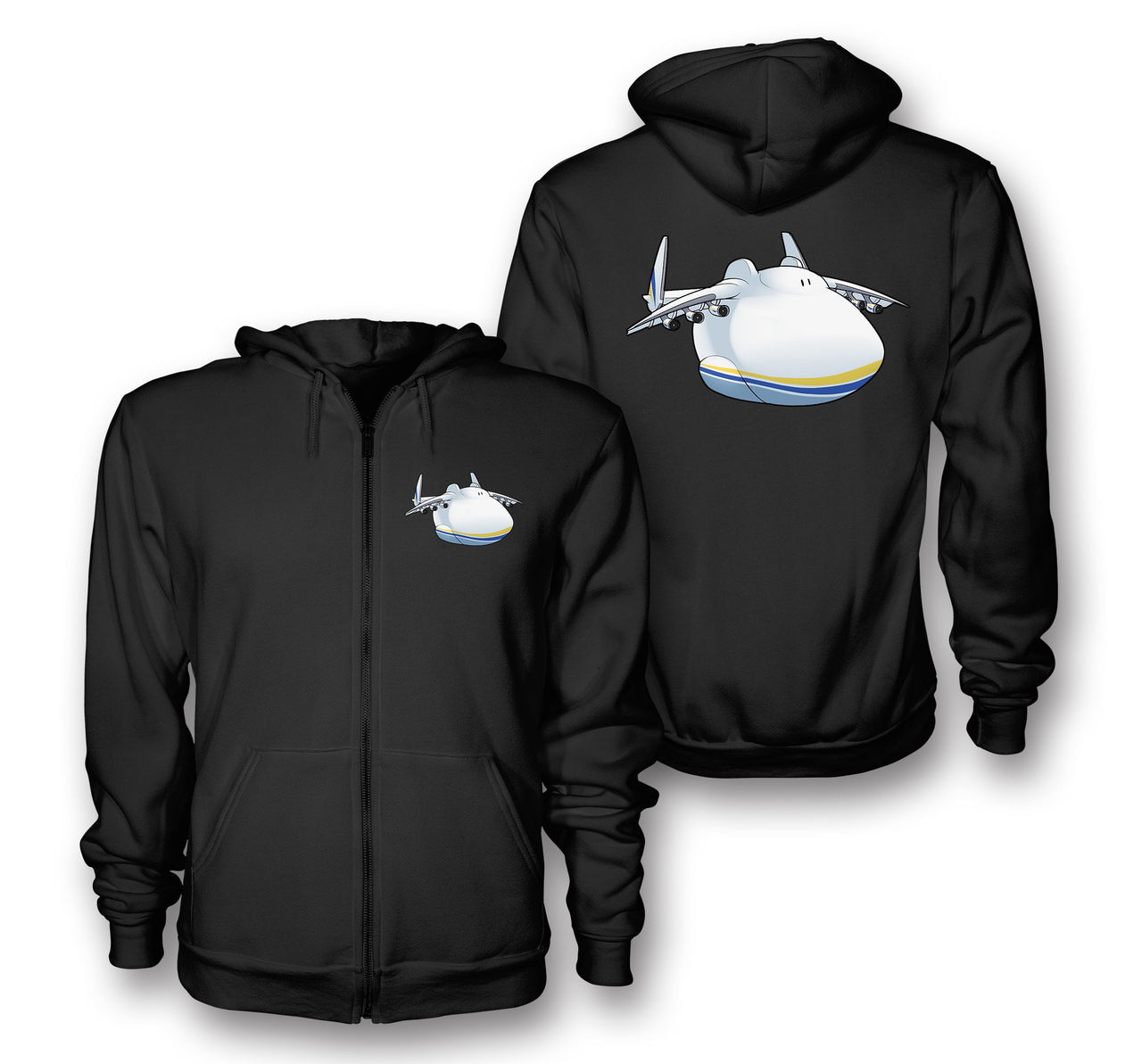 Antonov 225 (3) Designed Zipped Hoodies