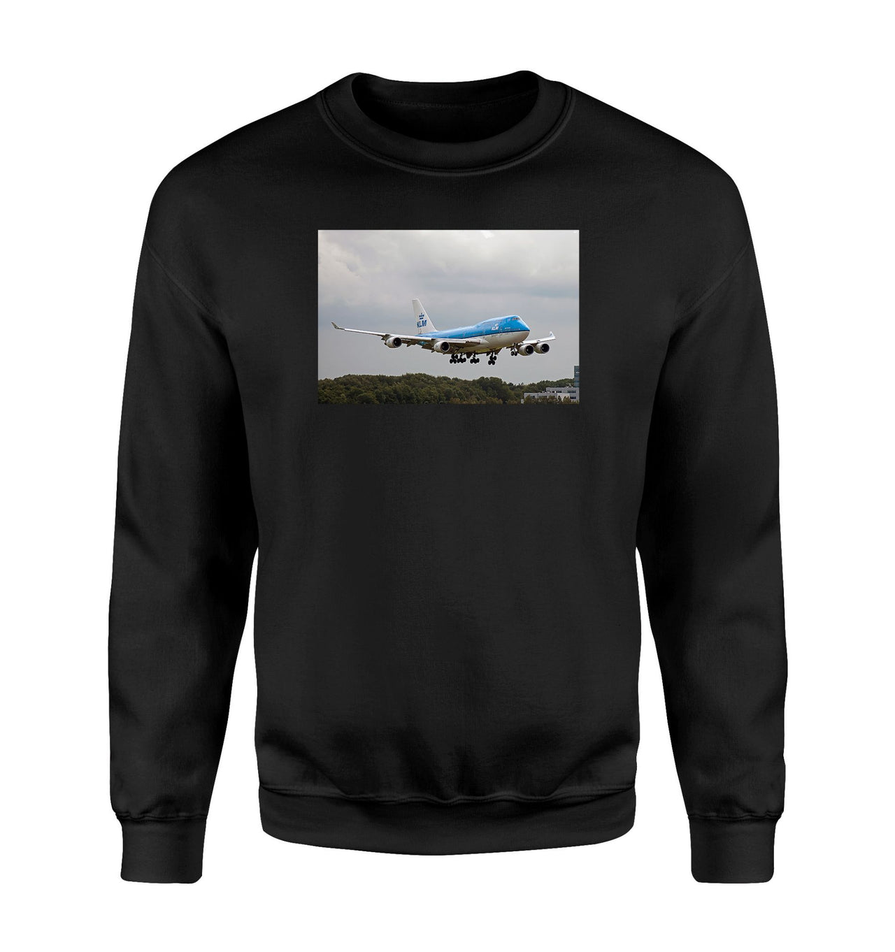 Landing KLM's Boeing 747 Designed Sweatshirts