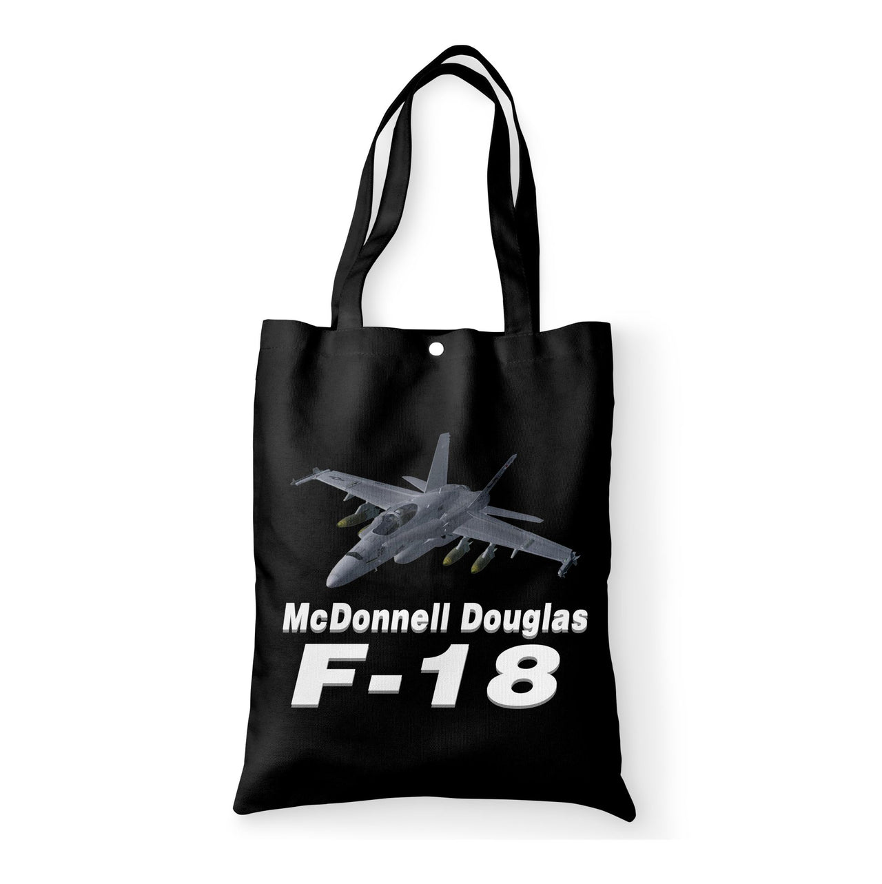 The McDonnell Douglas F18 Designed Tote Bags