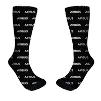Thumbnail for Airbus & Text Designed Socks