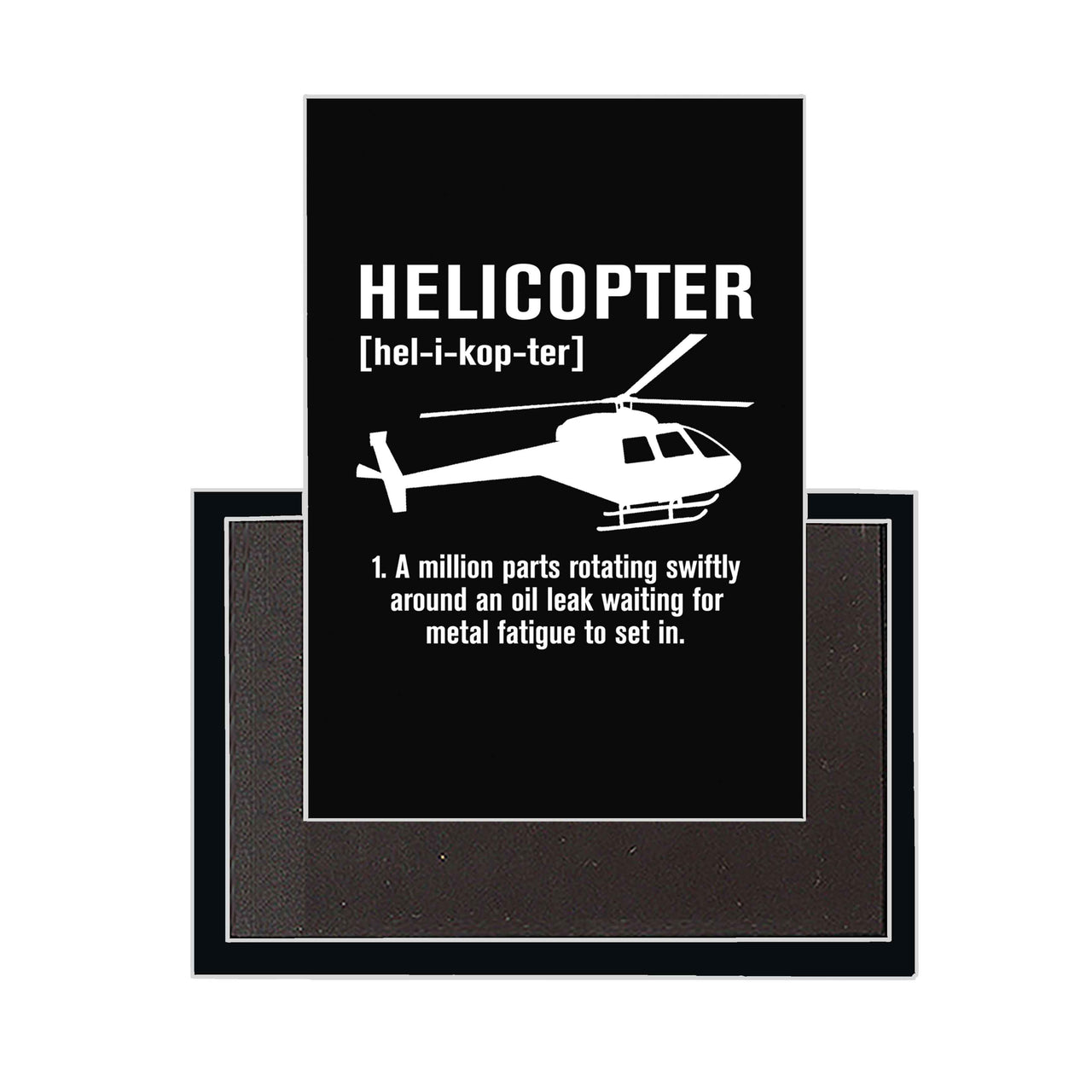 Helicopter [Noun] Designed Magnets
