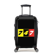 Thumbnail for Flat Colourful 747 Designed Cabin Size Luggages