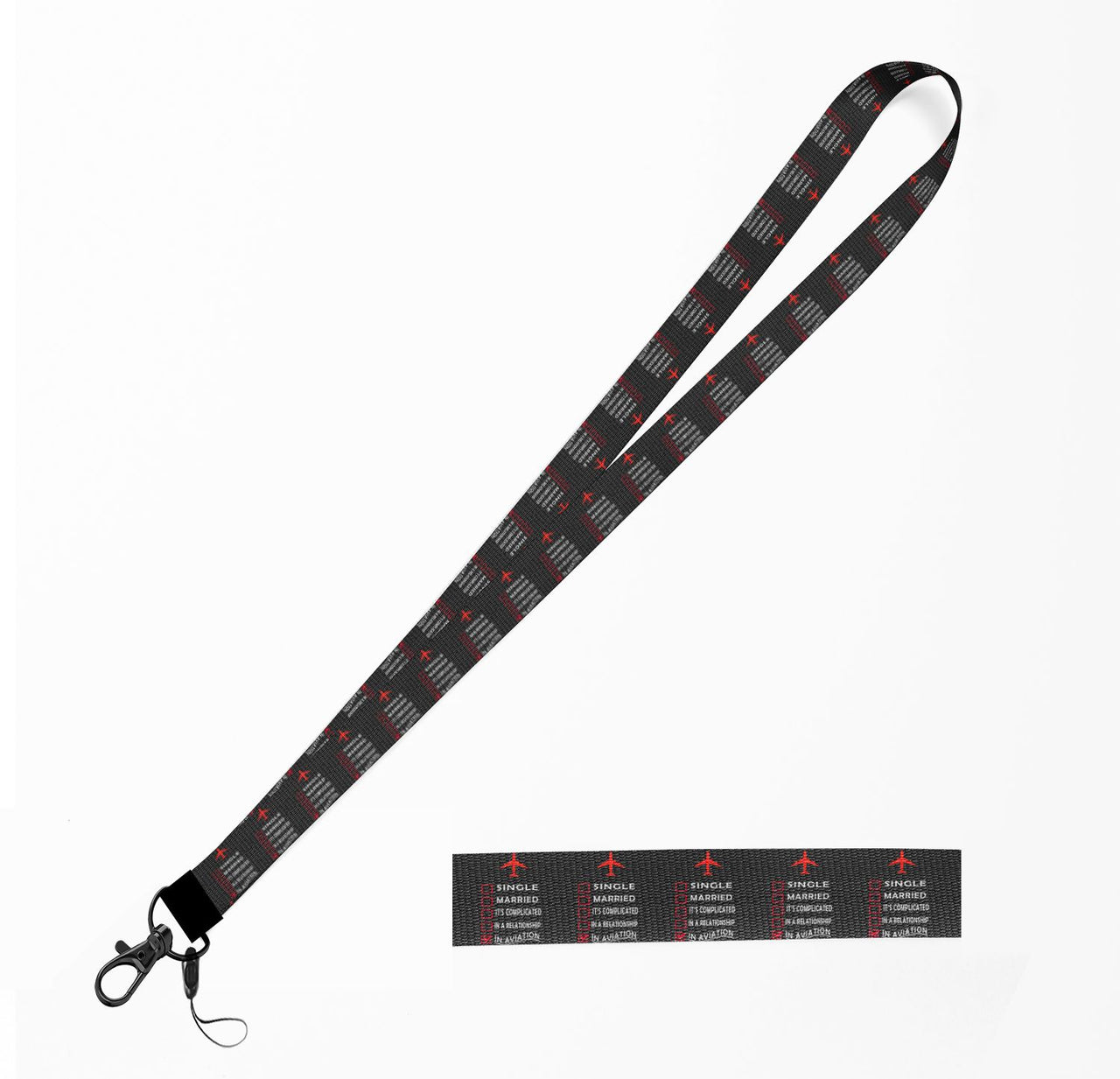 In Aviation Designed Lanyard & ID Holders