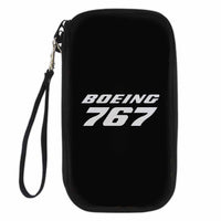 Thumbnail for Boeing 767 & Text Designed Travel Cases & Wallets