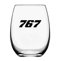 Thumbnail for 767 Flat Text Designed Water & Drink Glasses
