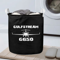 Thumbnail for Gulfstream G650 & Plane Designed Laundry Baskets