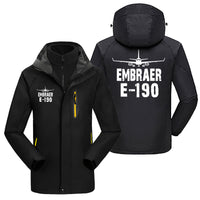 Thumbnail for Embraer E-190 & Plane Designed Thick Skiing Jackets