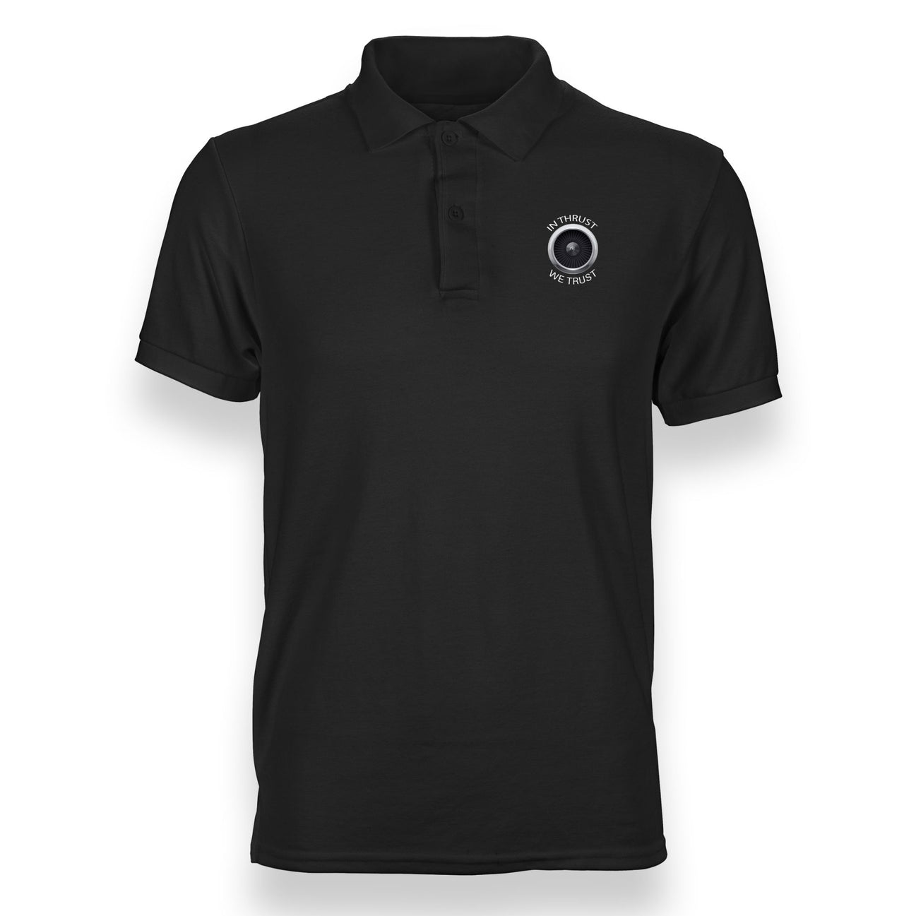 In Thrust We Trust Designed "WOMEN" Polo T-Shirts