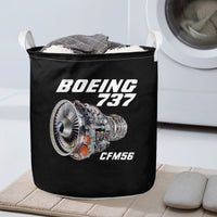 Thumbnail for Boeing 737 Engine & CFM56 Designed Laundry Baskets