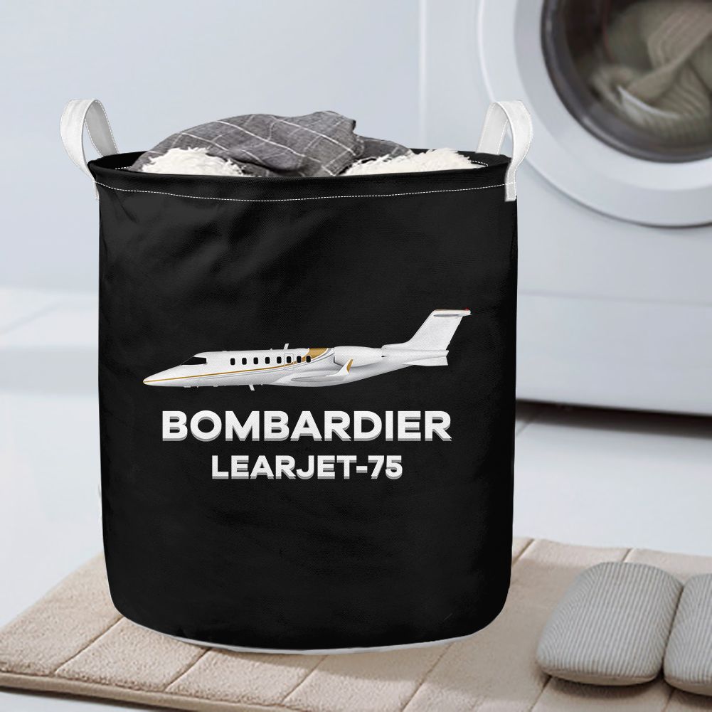 The Bombardier Learjet 75 Designed Laundry Baskets