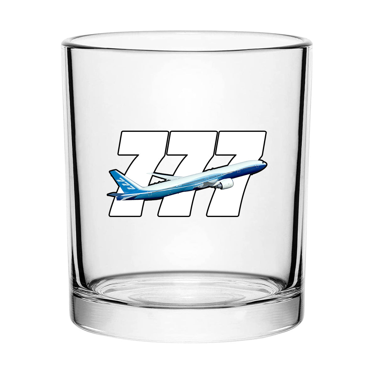 Super Boeing 777 Designed Special Whiskey Glasses