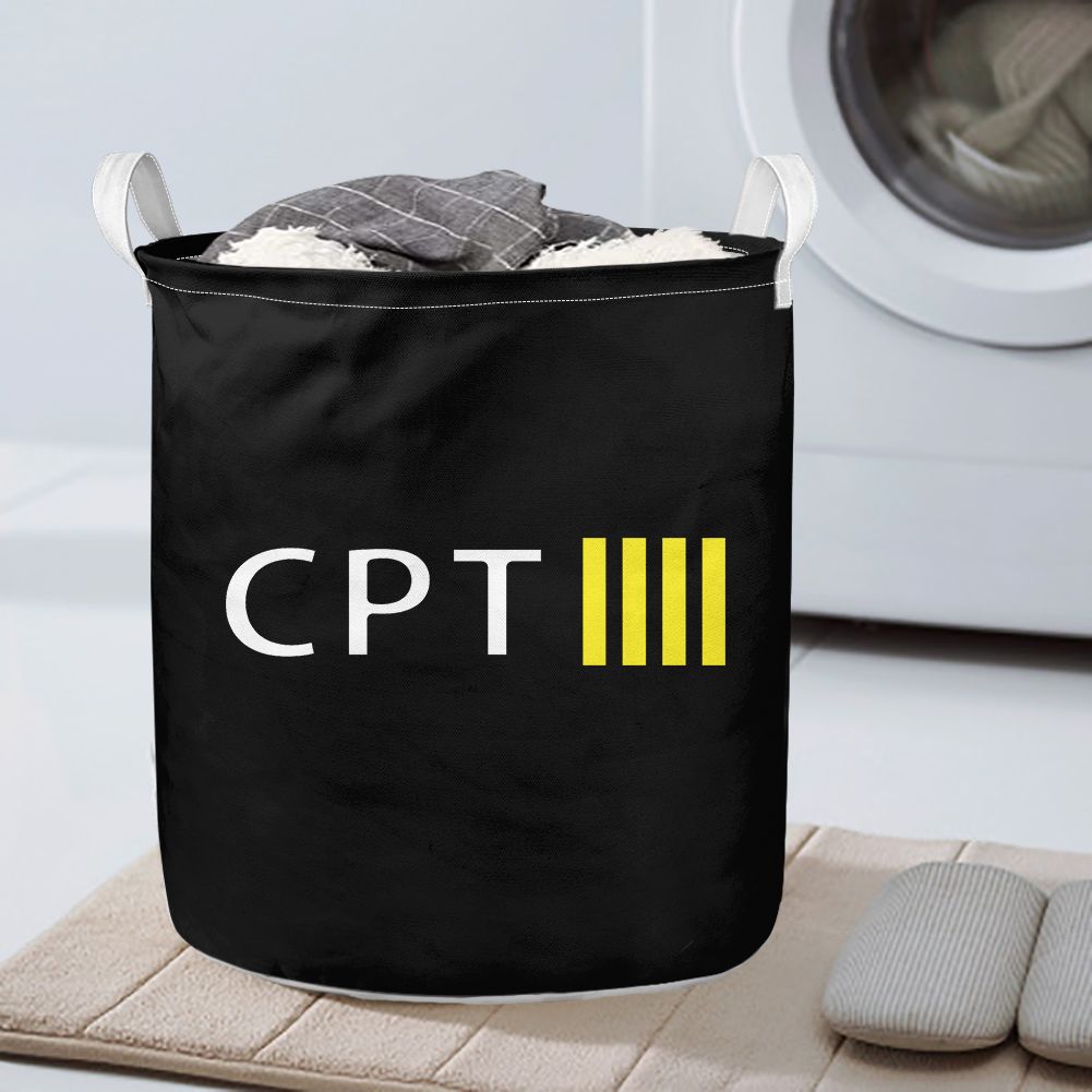 CPT & 4 Lines Designed Laundry Baskets