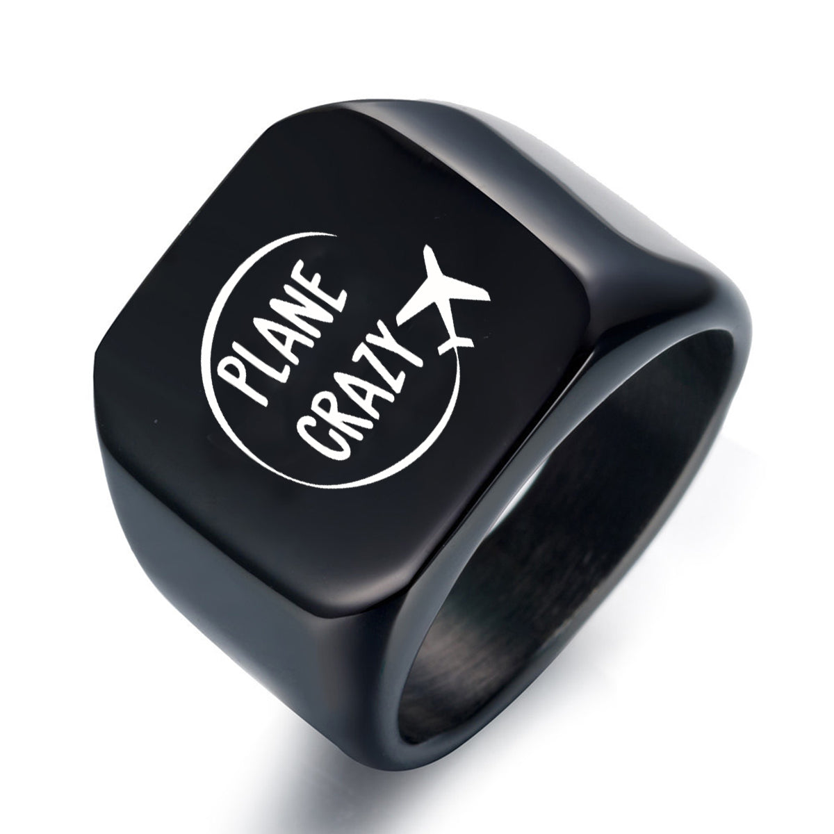 Plane Crazy Designed Men Rings