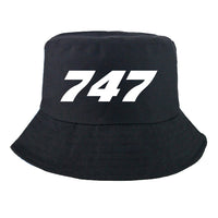 Thumbnail for 747 Flat Text Designed Summer & Stylish Hats