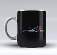 Thumbnail for Multicolor Airplane Designed Mugs