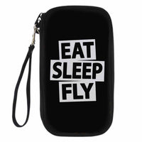 Thumbnail for Eat Sleep Fly Designed Travel Cases & Wallets