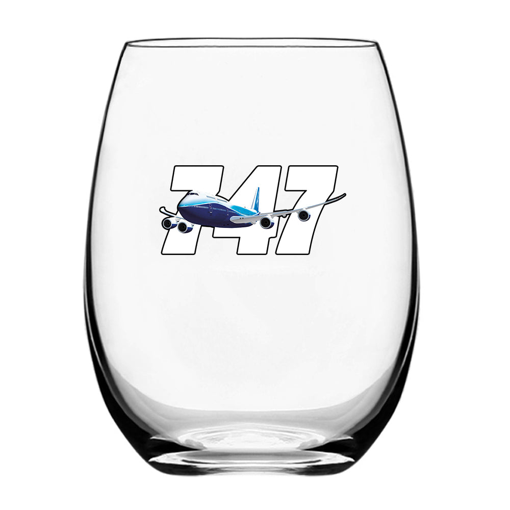 Super Boeing 747 Designed Water & Drink Glasses