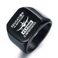 Thumbnail for Flying is Importanter Designed Men Rings