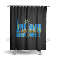 Thumbnail for Antonov AN-225 (24) Designed Shower Curtains