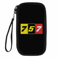 Thumbnail for Flat Colourful 757 Designed Travel Cases & Wallets