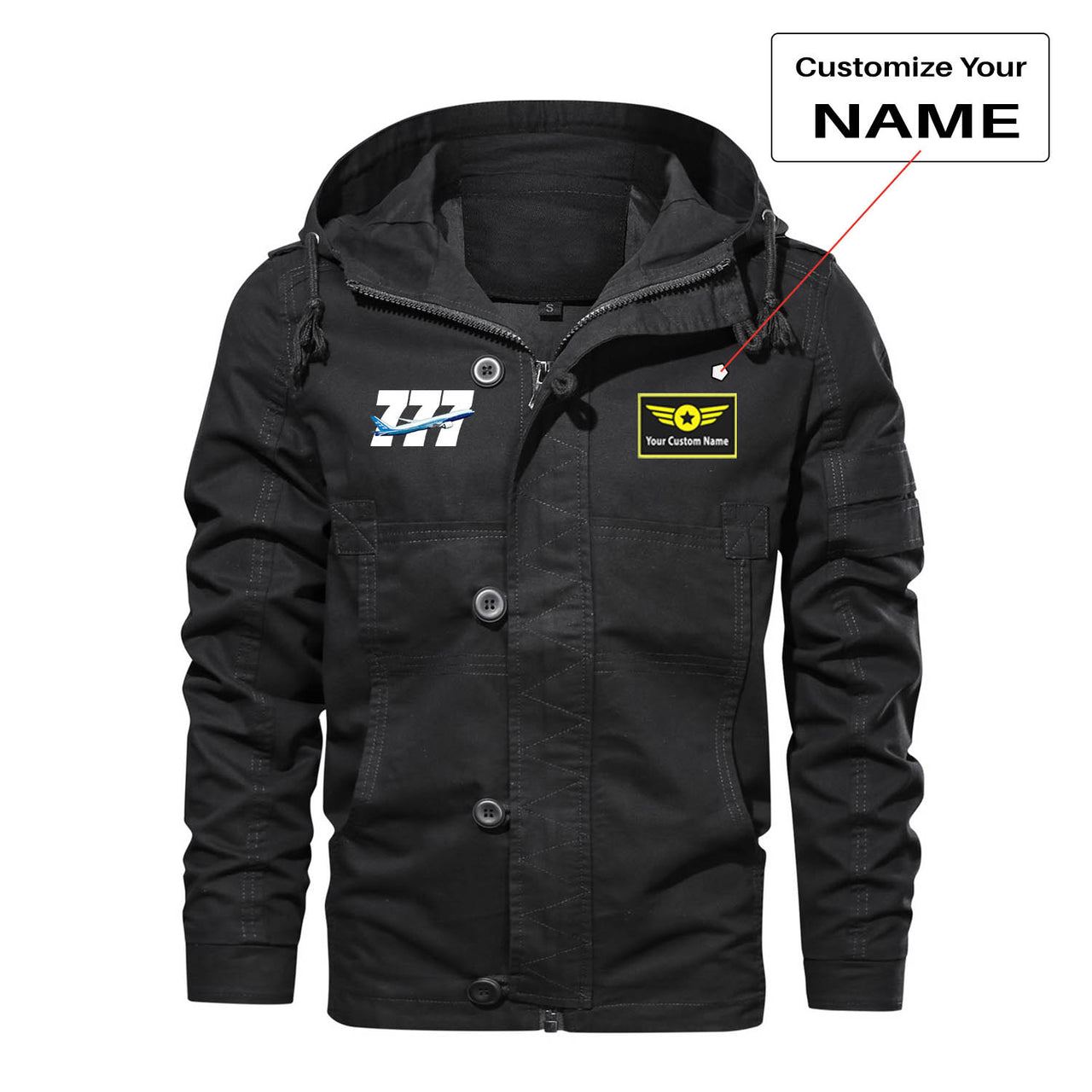 Super Boeing 777 Designed Cotton Jackets