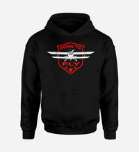 Thumbnail for Born To Fly Designed Designed Hoodies