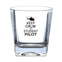 Thumbnail for Student Pilot (Helicopter) Designed Whiskey Glass