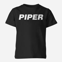 Thumbnail for Piper & Text Designed Children T-Shirts