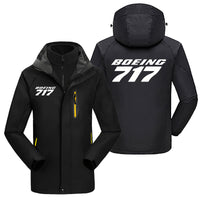 Thumbnail for Boeing 717 & Text Designed Thick Skiing Jackets