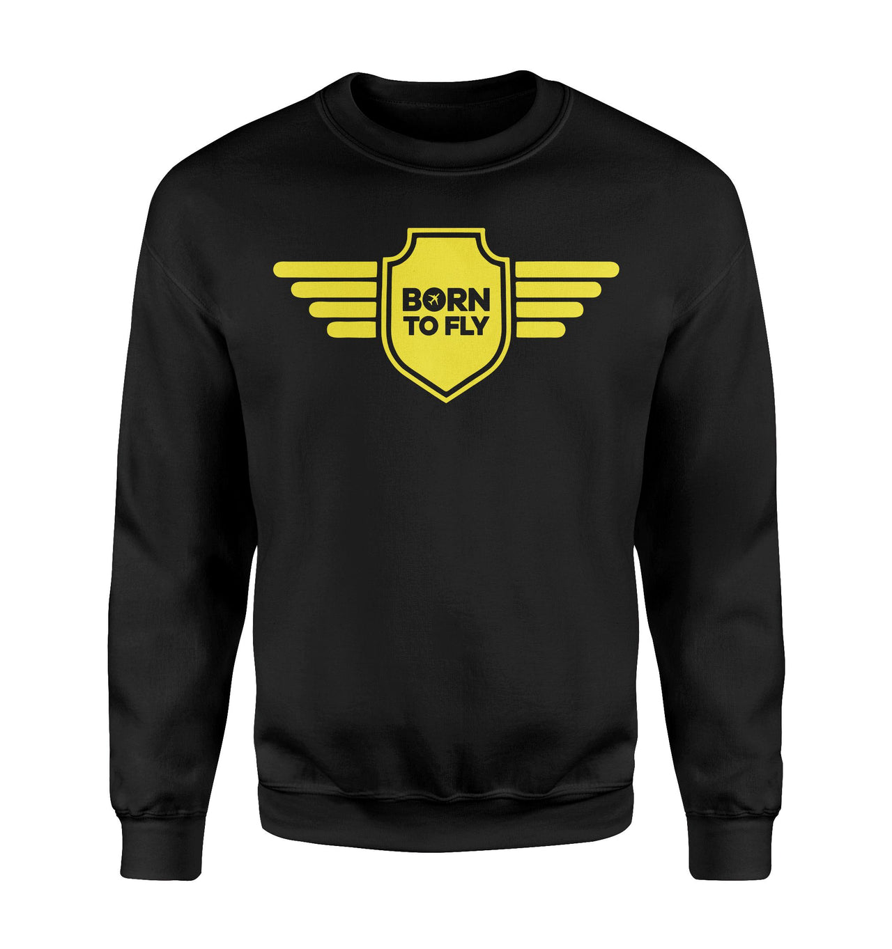 Born To Fly & Badge Designed Sweatshirts