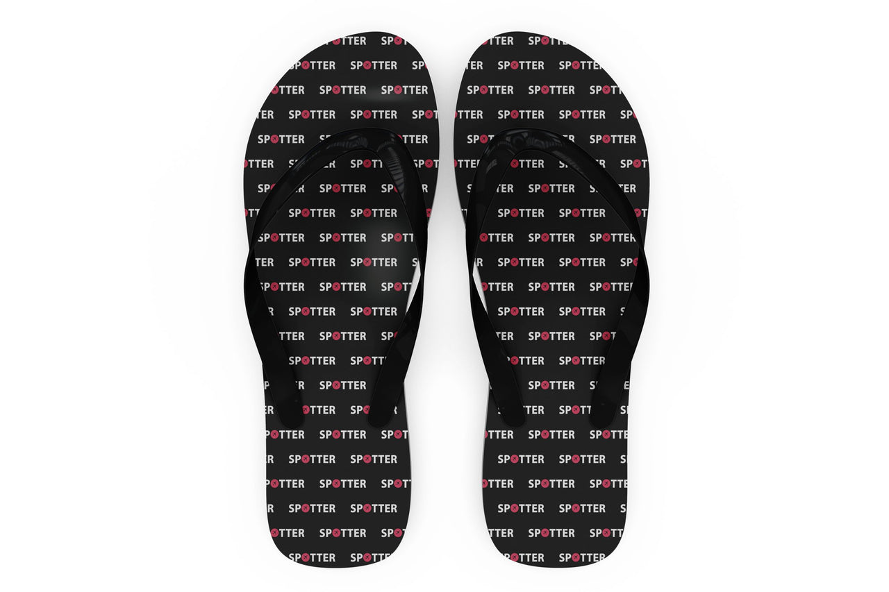 Spotter Designed Slippers (Flip Flops)
