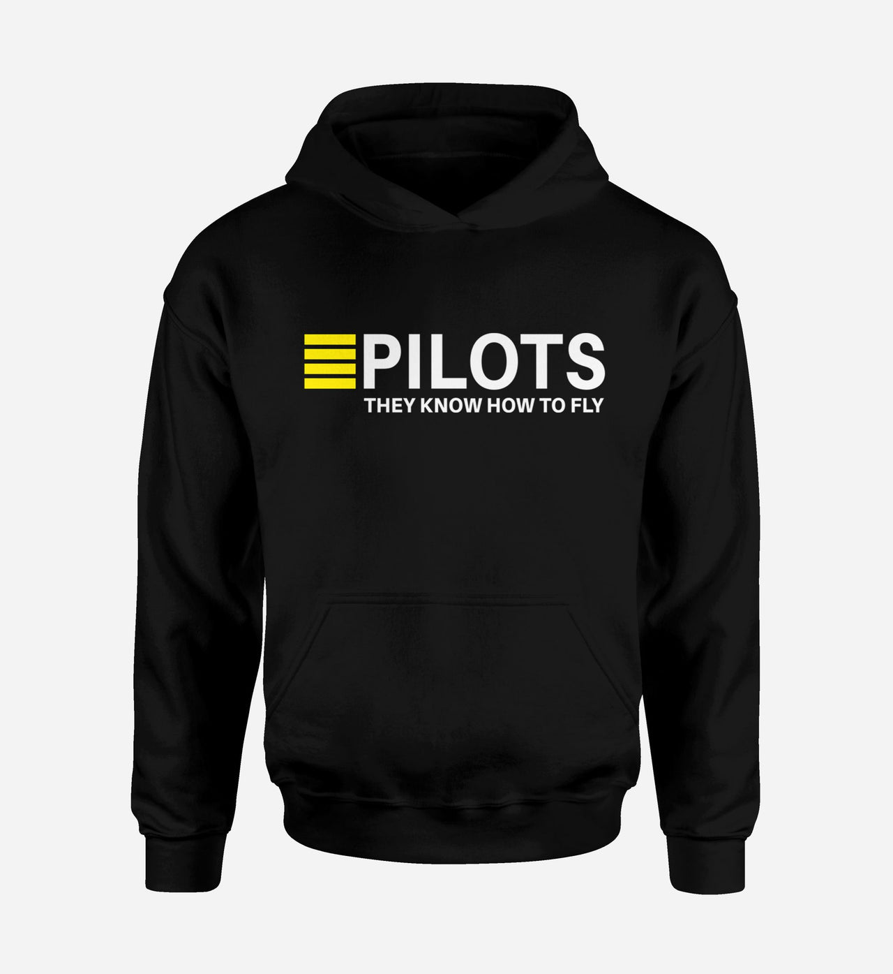 Pilots They Know How To Fly Designed Hoodies