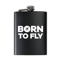 Thumbnail for Born To Fly Special Designed Stainless Steel Hip Flasks
