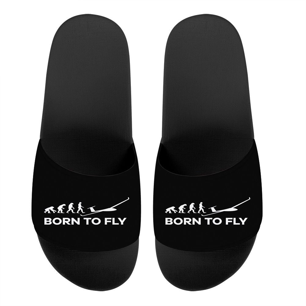Born To Fly Glider Designed Sport Slippers