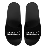 Thumbnail for Born To Fly Glider Designed Sport Slippers