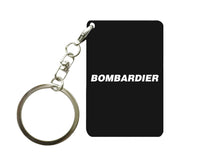 Thumbnail for Bombardier & Text Designed Key Chains