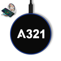Thumbnail for A321 Flat Text Designed Wireless Chargers