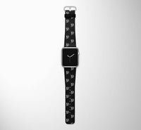 Thumbnail for The Cessna 172 Designed Leather Apple Watch Straps