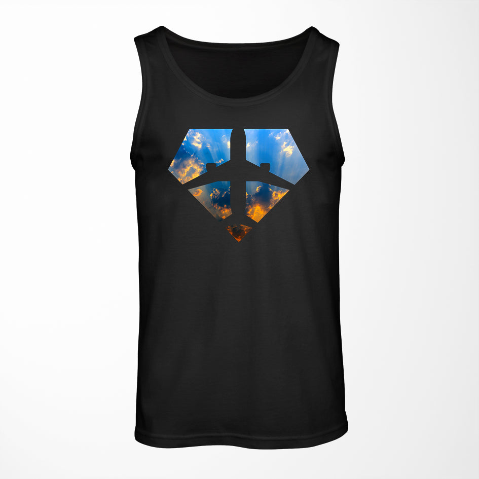 Supermen of The Skies (Sunrise) Designed Tank Tops