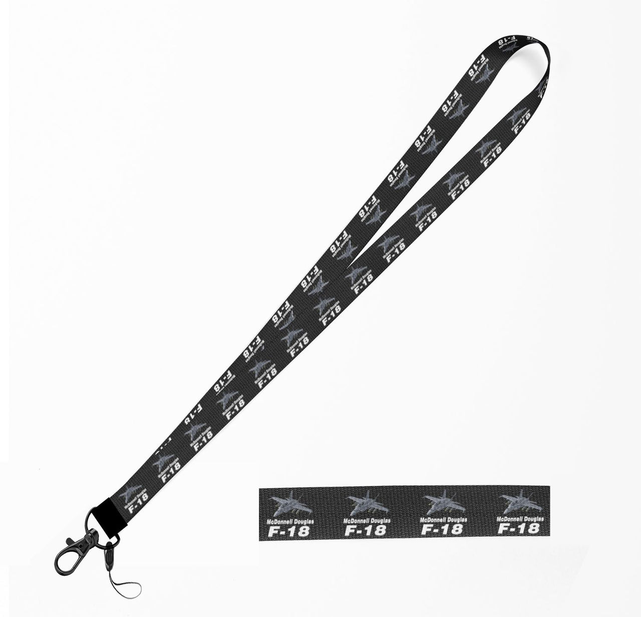 The McDonnell Douglas F18 Designed Lanyard & ID Holders