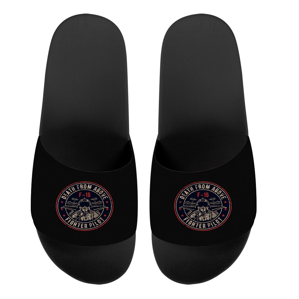 Fighter Jet 16 - Death From Above Designed Sport Slippers